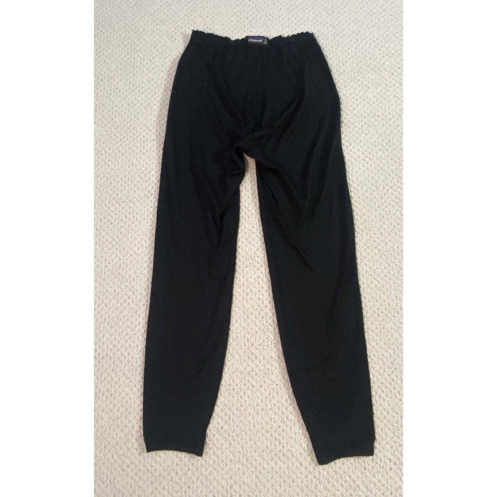 Patagonia Capilene Base Layer Pants Bottoms Womens Medium Black Vintage